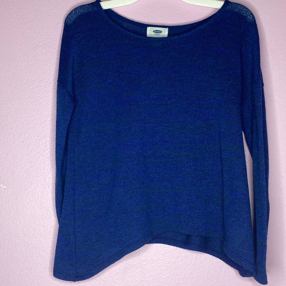 Old Navy Royal Blue Long Sleeve Top
